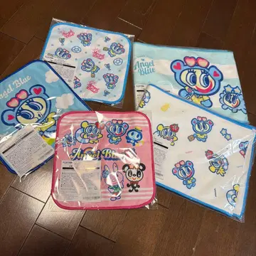 Angel Blue 에니마이 복권 타월 5장 세트