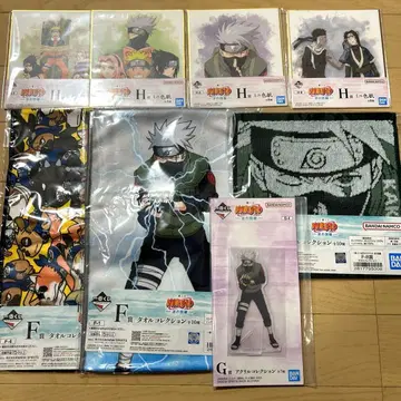 제일복권 NARUTO 나루토 파의 나라편 하타케 카카시 8점 세트