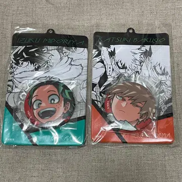 히로아카 미도리야 이즈쿠 바쿠고 카츠키 캔뱃지&특제 홀더 컬렉션