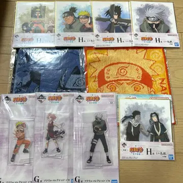 제일복권 NARUTO 나루토 나미노쿠니 편 하위상 세트