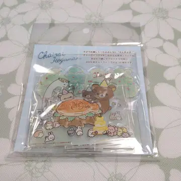 코리코 스토어 차이로이코구마 10주년 디오라마 아크릴 스탠드