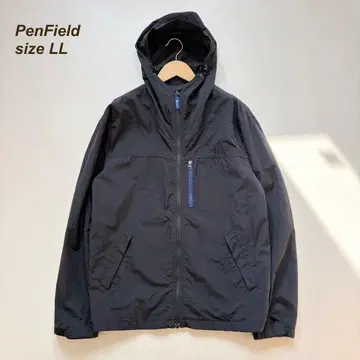 펜필드 후드 부착 후드티 집업 겉옷 로고 블랙