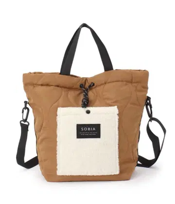 새상품 one'sterrace SE 퀼트 보아 2WAY 숄더백