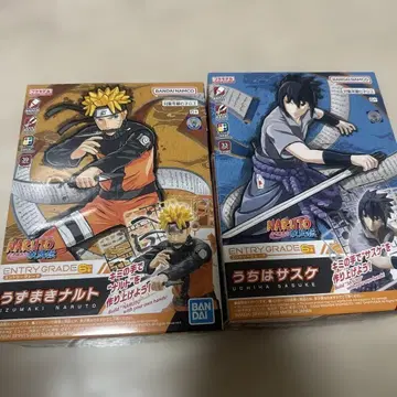 나루토 우즈마키 나루토 & 사스케 우치하 사스케 피규어 세트