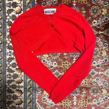 MOSCHINO 모스키노 가디건 숏 기장