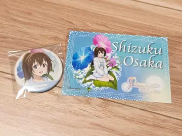 니지가사키 학원 스쿨 아이돌 동호회 오사카 물방울 캔뱃지+브로마이드 세트