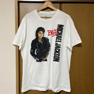 정품 MICHAEL JACKSON 'BAD 티셔츠'