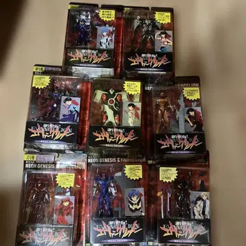 신세기 에반게리온 리얼 모델 피규어 묶음 판매