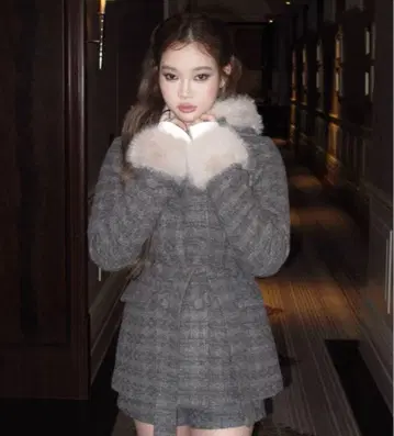 andwang Twinkle Tweed Shorts