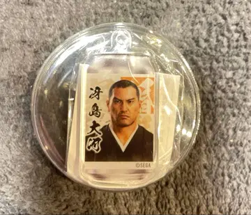 용과 같이 관혼상제전 산토리 콜라보 캔 아크릴 키링 사에지마 타이거