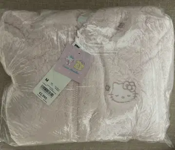 M 사이즈 GU 지유 마쉬멜로우 필 풀 집업 후드티 헬로키티