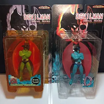 1998년제 데빌맨 피규어 2체 세트 유니 파이브
