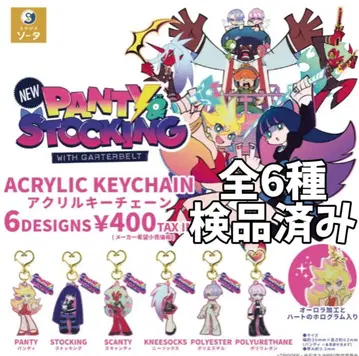 총 6종 New PANTY & STOCKING 아크릴 키체인 2