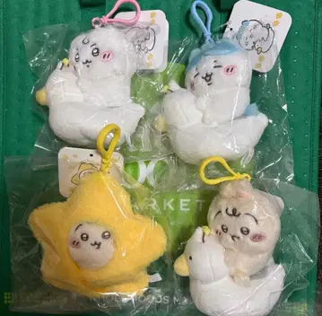 치이카와 Chikawa Baby 아기 변기 마스코트 4세트