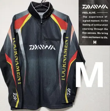 DAIWA 다이와 토너먼트 드라이 지퍼 업 메쉬 셔츠