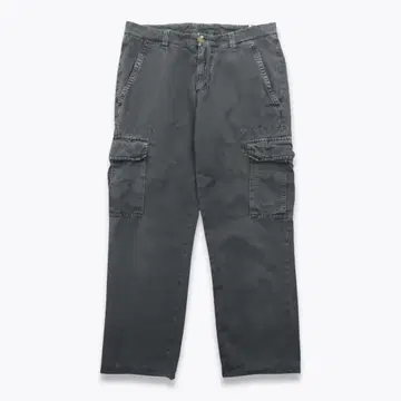 [ 최고급 ] 브루넬로쿠치넬리 염색 가공 카고 팬츠 코튼 에비에이터 46