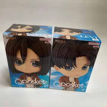 Qposket 진격의 거인 피규어 큐포스켓 미카사 리바이