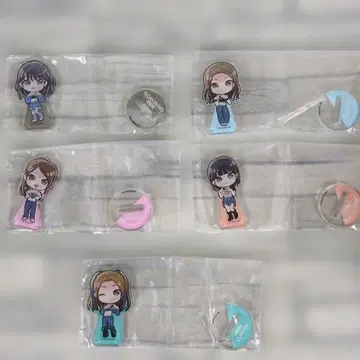 피타!데포메 르세라핌 아크릴 스탠드 전 5종 미사용