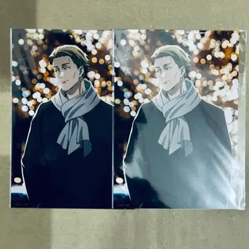 주술회전 나나미 켄토 코스터 캔뱃지 스트랩 명장면 클리어 스티커