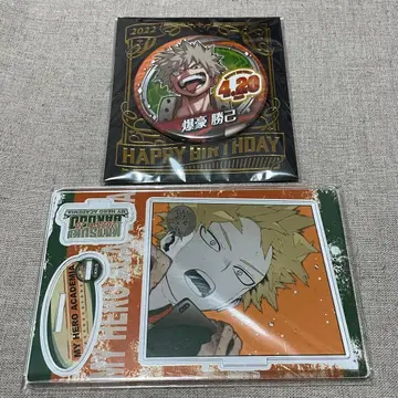 히로아카 생일 캔뱃지 생일 디오라마 바쿠고 카츠키