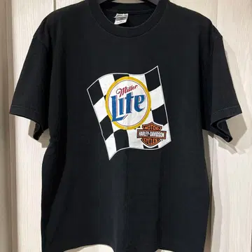 밀러 라이트 할리 데이비슨 티셔츠 XL