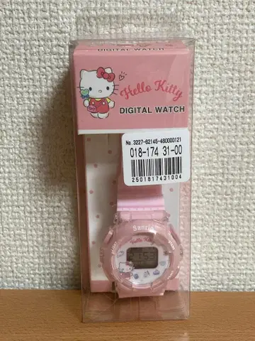 [ 미사용 ] 산리오 캐릭터즈 디지털 워치 헬로키티 손목시계