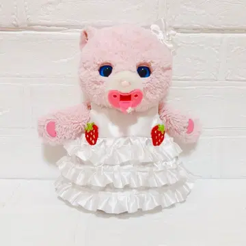 다코시테 네룬 쇼트 케이크풍 새틴 드레스