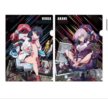 SSSS.GRIDMAN 클리어 파일 A B 세트 빌리지 뱅가드