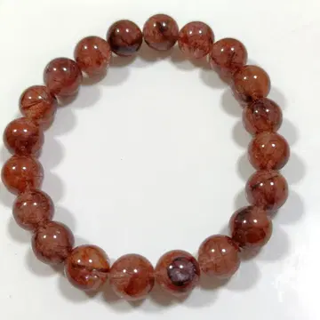 레드 루틸 쿼츠 팔찌 17cm 사이즈