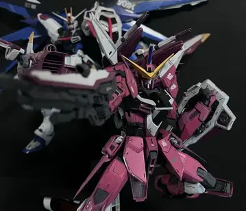 건담 프라모델 전체 페인팅 완성품 MG 저스티스 건담