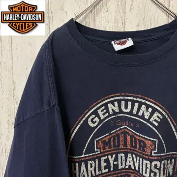 [ 초레어 ] 90s 할리데이비슨 롱T 빅 루즈 품절 모델 티셔츠