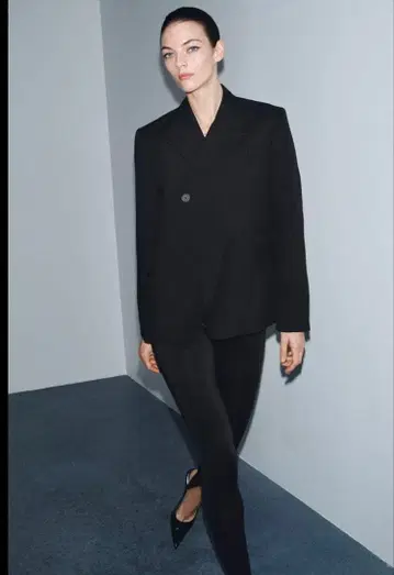 ZARA BLAZER LANA 100% ZW COLLECTION S