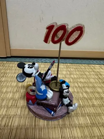 미키마우스 100주년 피규어 메모 스탠드 해외 디즈니