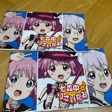 나나모리츄 리사이틀 극세사 타월 머플러 유루유리