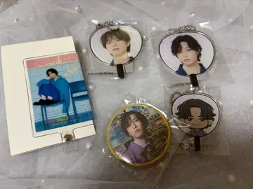 호리 나츠키 기무라 케이토 이자이구 폰탭 캔뱃지 키링 세트