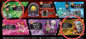 HUNTER x HUNTER 데스크탑 헌터 6 리멘트 곤 & 진