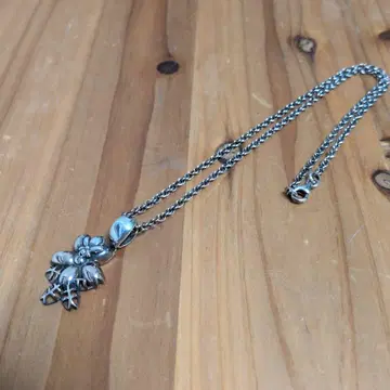 카스우 공방 [ 벚꽃 거미 벚꽃 매듭 ] 목걸이