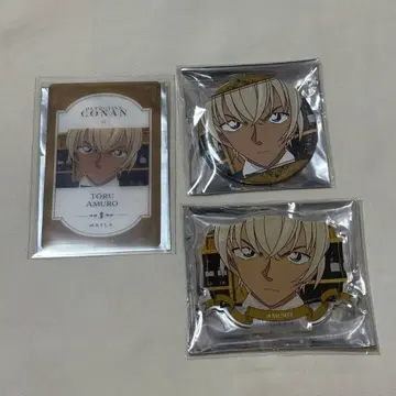 명탐정 코난 MAYLA 아무로 토오루 캔뱃지 클리어 카드 아크릴 스탠드
