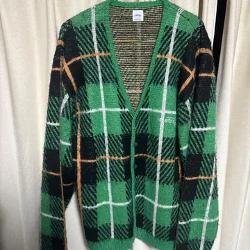 ciatre 체크 무늬 가디건