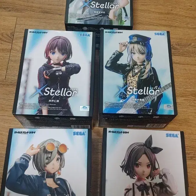 Shibuya] Official Pre-order Girl Band Cry SD Figure #걸밴크,#걸즈