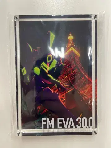 FM EVA 아크릴 블록 도쿄 타워 EVANGELION:30+