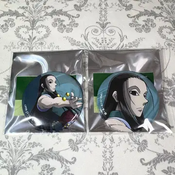 HUNTER x HUNTER 이르미 캔뱃지 2개