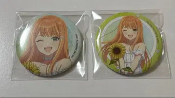 자운청하 캔뱃지 학마스 sunflower