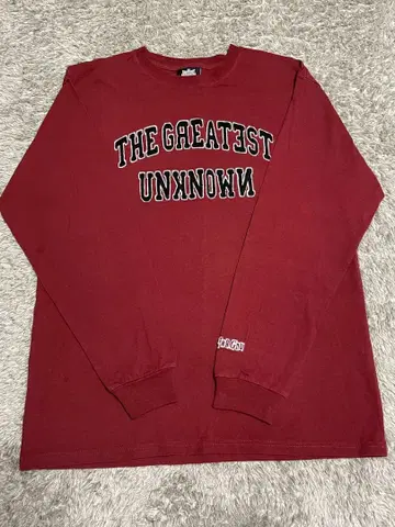 King Gnu 긴팔 티셔츠 THE GREATEST UNKNOWN 빨간색