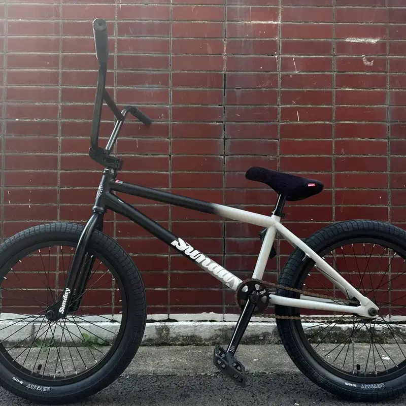 선데이 BMX 자전거 화이트/블랙