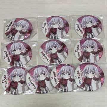 이케다 치토세 캔뱃지 세트