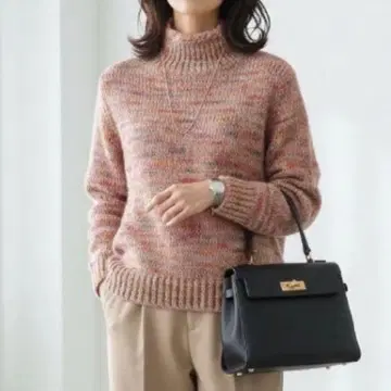 H270*Vintage 빈티지 모헤어 니트 스웨터 핑크