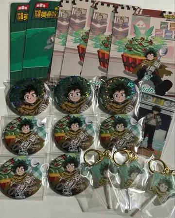 히로아카 오픈 스쿨 캔디풍 키링 캔뱃지 미도리야 이즈쿠