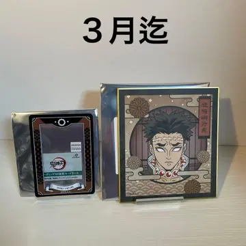 귀멸의 칼날 히메지마 교메이 색지 카드 케이스