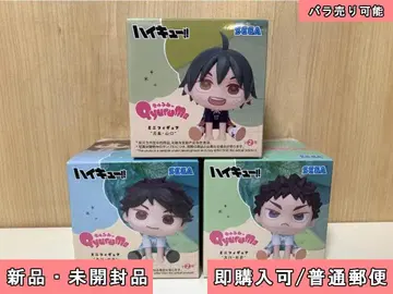 하이큐!! 큐룽하게 쳐다보는 포즈 미니 피규어 3개 세트 1